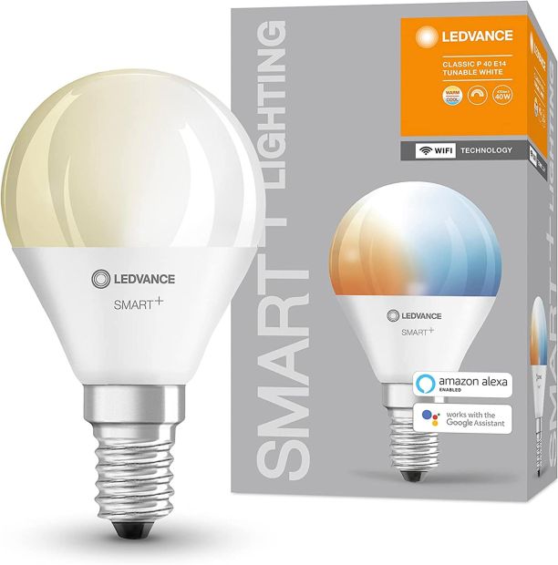 Ledvance LED E14 Glühbirne Lampe RGBW 40W Smart Wifi
