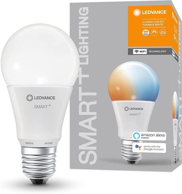 Ledvance LED Lampe E27 Smart Wifi dimmbar Glühbirne 60W