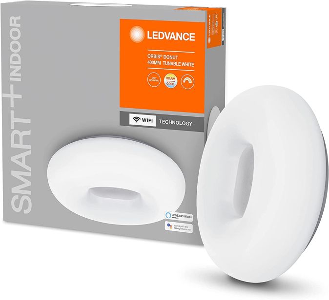 Ledvance Smart Wifi Wand und Deckenleuchte LED Panel rund 40cm RGB dimmbar Ledvance Smart Wifi Wand und Deckenleuchte LED Panel rund 40cm RGB dimmbar