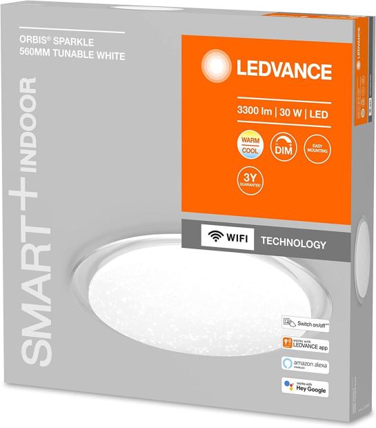 Ledvance Smart Wifi LED Panel Deckenleuchte 30W 56cm RGB dimmbar 