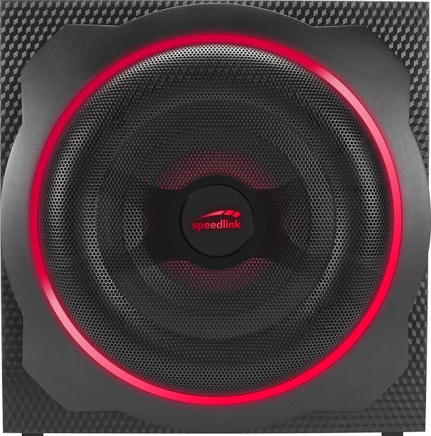 Speedlink Gravity Carbon RGB 2.1 Subwoofer System - Lautsprechersystem mit Bluetooth