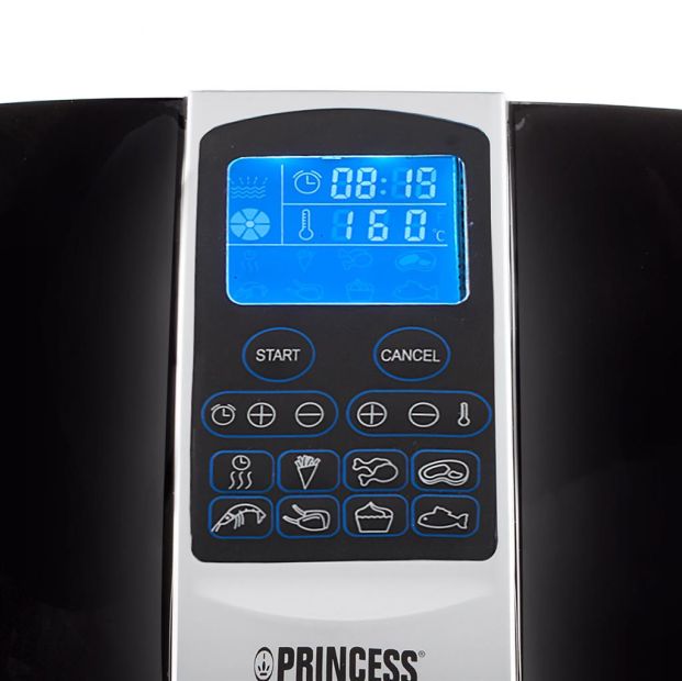 PRINCESS Heißluftftritteuse digital 3,2l XL Fritteuse 1500W Airfreyer PRINCESS Heißluftftritteuse digital 3,2l XL Fritteuse 1500W Airfreyer