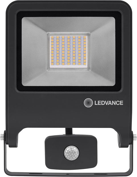 LEDVANCE LED Fluter Außen Wand Fassadenstrahler 50W Aluminium Warmweiß