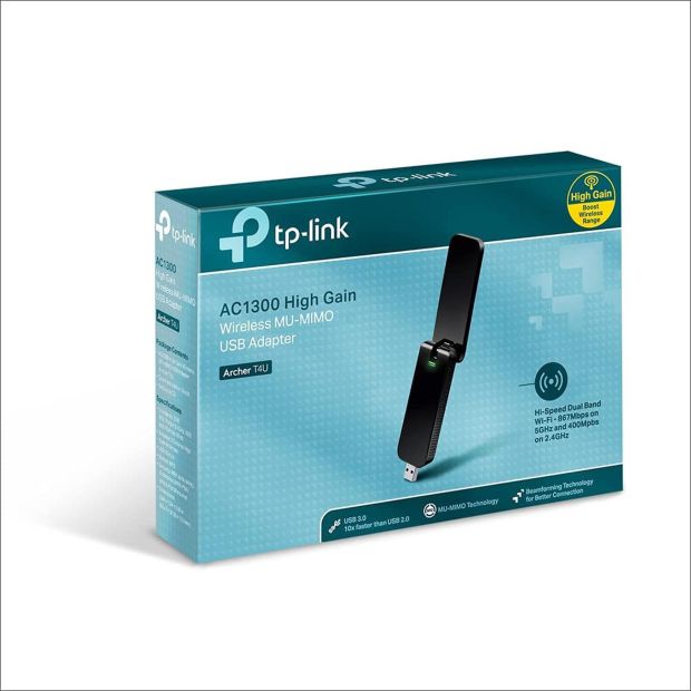 TP-Link Archer T4U WLAN Stick Dual Band USB 3.0 Adapter Wifi [B-WARE]