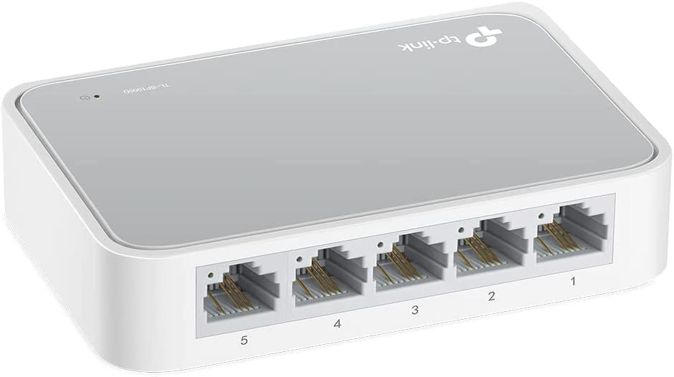 TP-Link TL-SF1005D 5-Port Netzwerk switch LAN Verteiler schnell Ethernet [B-WARE]