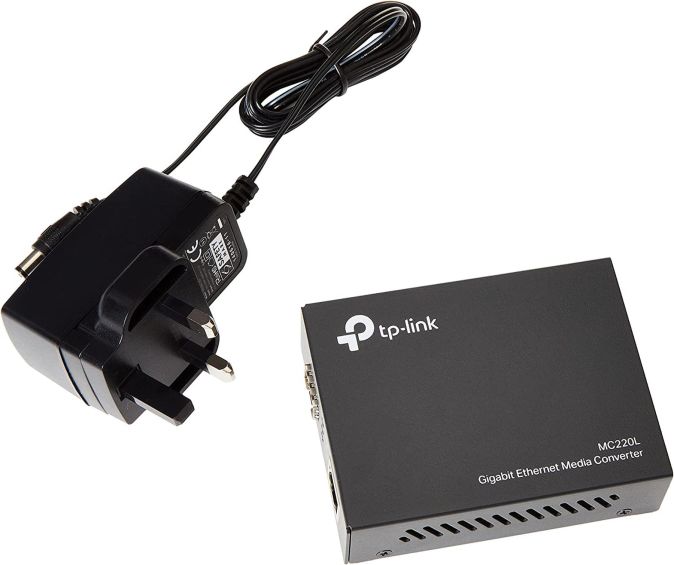 TP-Link MC220L Gigabit-Ethernet Switch Konverter SFP RJ45 Netzwerk [B-WARE]