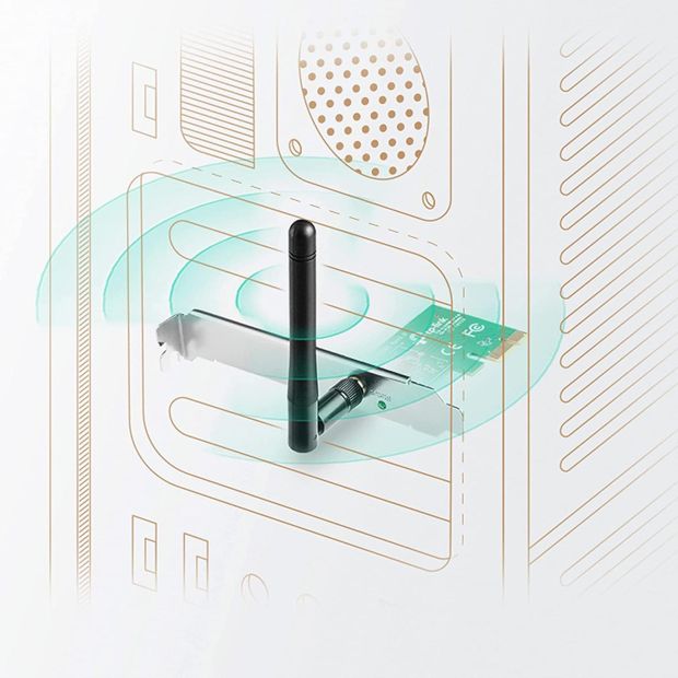 TP-Link TL-WN781ND PCI-Express WLAN Netzwerk Karte Adapter [B-WARE]