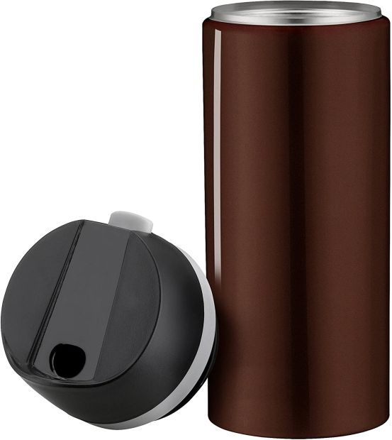 alfi Coffee To Go Trinkbecher isoMug Edelstahl 0,35l in Grün oder Braun wählbar