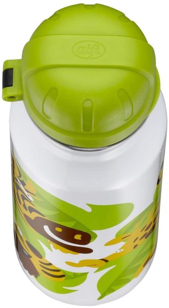 alfi Edelstahl Trinkflasche Jungle Weiß 600 ml 4x Absolut Dicht alfi Edelstahl Trinkflasche Jungle Weiß 600 ml 4x Absolut Dicht