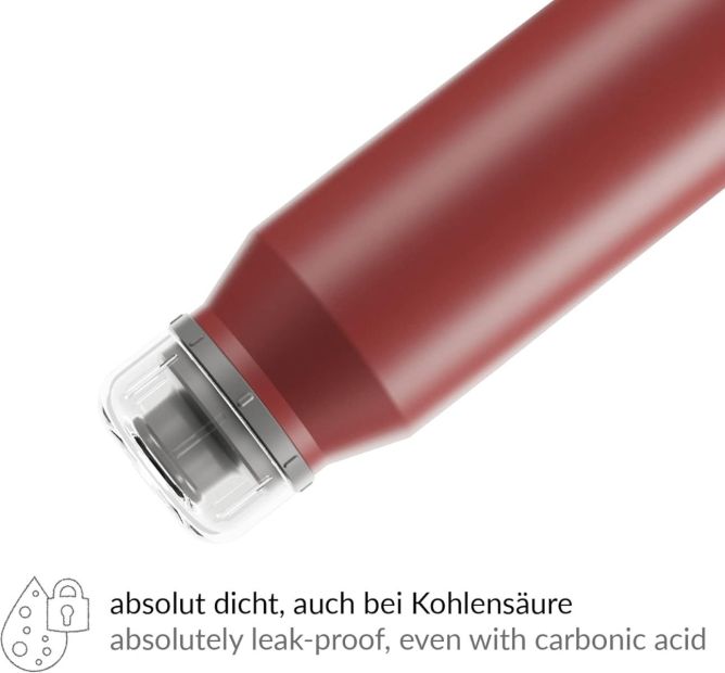 Alfi ENDLESS BOTTLE 500ml Isoliertrinkflasche Edelstahl Thermoskanne BPA-frei