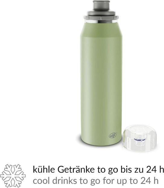 alfi Endless Bottle 500ml Edelstahl Isoliertrinkflasche alfi Endless Bottle 500ml Edelstahl Isoliertrinkflasche