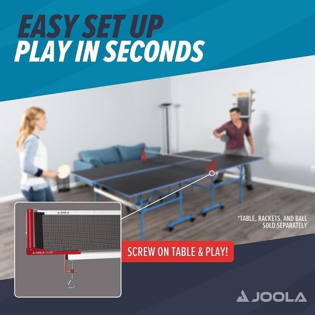 Joola Post-Set Club Tischtennisnetz 152cm Tischtennisnetzgarnitur Set
