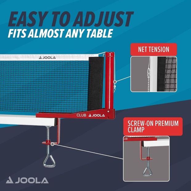 Joola Post-Set Club Tischtennisnetz 152cm Tischtennisnetzgarnitur Set