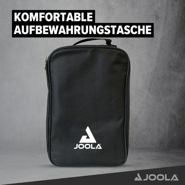 JOOLA Tischtennis Set Tischtennisschläger Tischtennisbälle mit Hülle