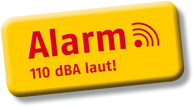 ABUS Abschließbarer Fenstergriff mit Druckzylinder und Alarmfunktion 