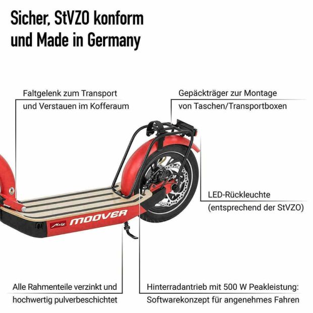 METZ moover | Elektrotretroller mit Straßenzulassung METZ moover | Elektrotretroller mit Straßenzulassung