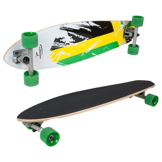 Hudora  Hornet Longboard 32,5" Flaggen-Design