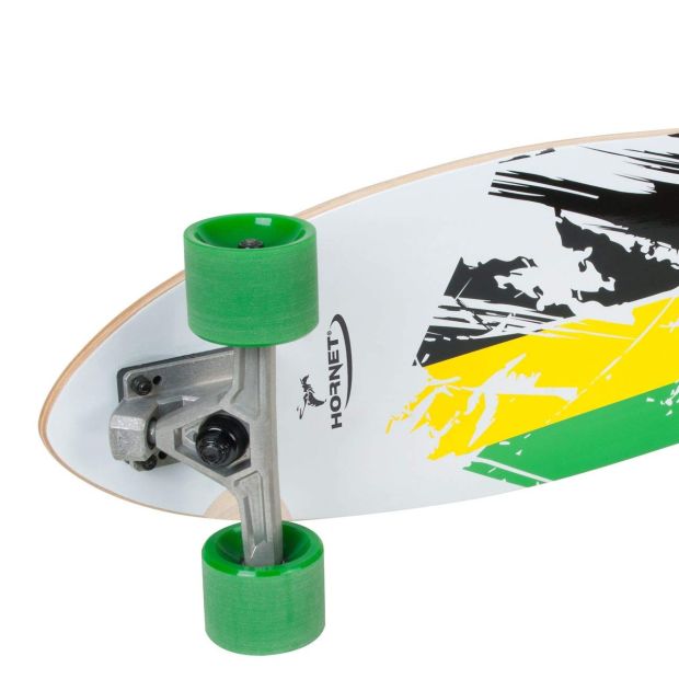 Hudora  Hornet Longboard 32,5" Flaggen-Design