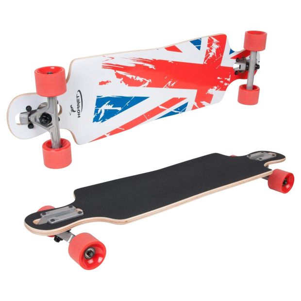 Hudora Hornet Longboard 32,5", Flag Design Hudora Hornet Longboard 32,5", Flag Design