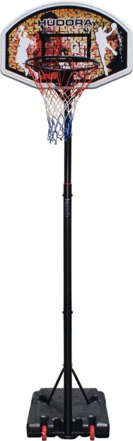 Hudora Basketballständer 206-260cm Höheverstellbarer mit Rollen