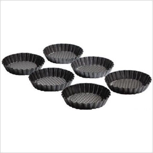 Kaiser 10 cm Backform Tortelettförmchen Tortelett-Set [6ER SET]