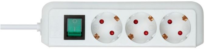 Brennenstuhl Eco-Line Steckdosenleiste 3-fach Steckdosenleiste 
