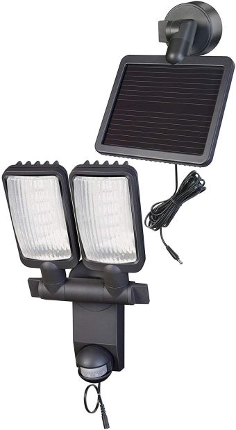 Brennenstuhl LED-Strahler Duo Premium LV / LED-Leuchte mit Bewegungsmelder