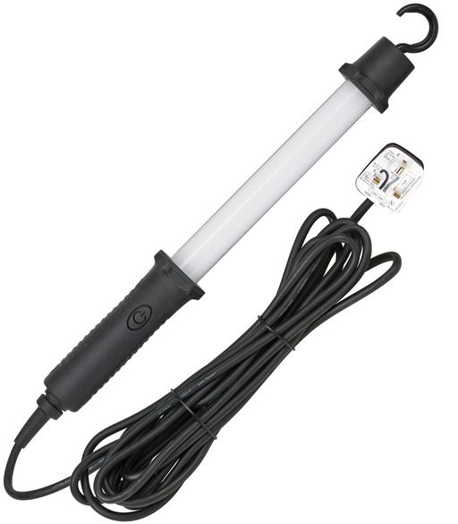Brennenstuhl LED Stableuchte Werkstattleuchte mit Schalter Stablampe 5m