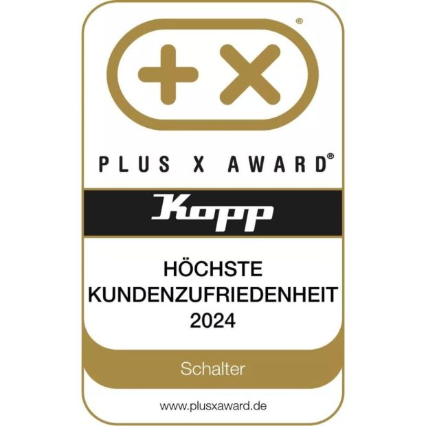 Kopp Malta Abdeckrahmen 1-Fach für Schalter Silber