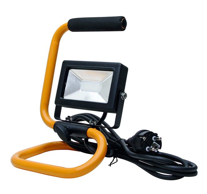 Kopp LED Baustrahler mit Standgestell und Tragegriff 10 W Kopp LED Baustrahler mit Standgestell und Tragegriff 10 W