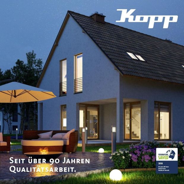 Kopp Energiesäule 2-fach Gartensteckdose mit LED Beleuchtung Kopp Energiesäule 2-fach Gartensteckdose mit LED Beleuchtung