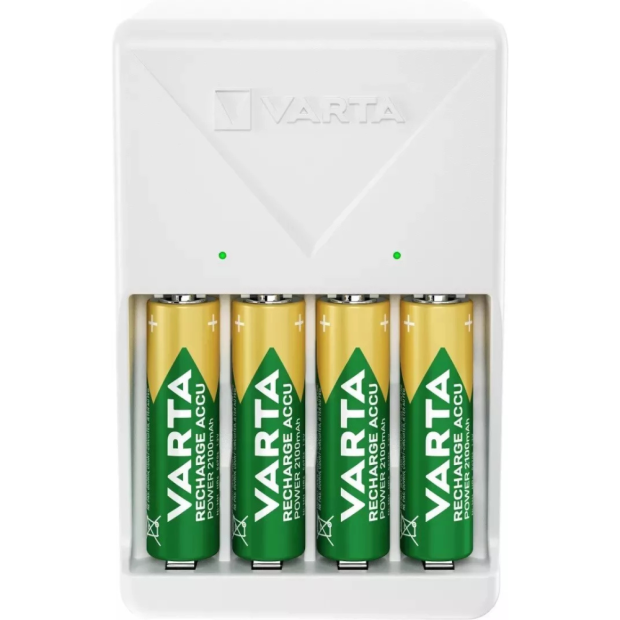 Varta Plug Charger Batterieladegerät mit 4x AA Akkus 2100mAh Varta Plug Charger Batterieladegerät mit 4x AA Akkus 2100mAh