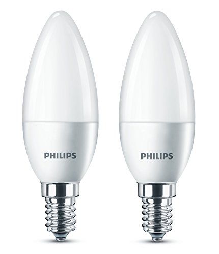 Philips LED Lampe 40 W E14 Warmweiß Doppelpack Leuchtmittel Philips LED Lampe 40 W E14 Warmweiß Doppelpack Leuchtmittel