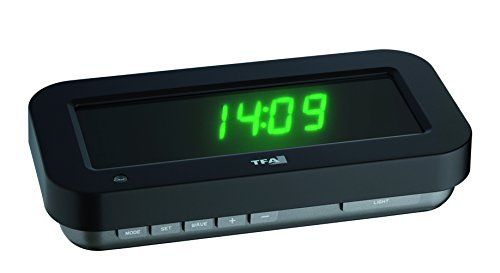 TFA Funkuhr 3D Hologramm Funk Uhr Datum Temperatur Netzteil TFA Funkuhr 3D Hologramm Funk Uhr Datum Temperatur Netzteil