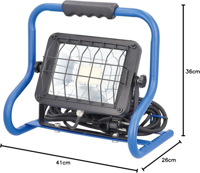 as-Schwabe Optiline LED Arbeitsleuchte 50W 4500lm IP65 Flutlicht Baustrahler as-Schwabe Optiline LED Arbeitsleuchte 50W 4500lm IP65 Flutlicht Baustrahler