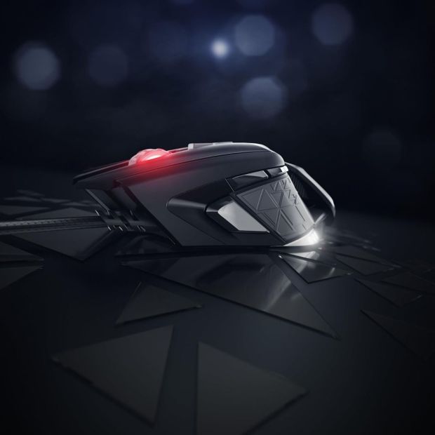 CHERRY MC 9620 FPS Ergonomische Gaming Maus mit RGB Kabelgebunden Maus 12000 DPI 