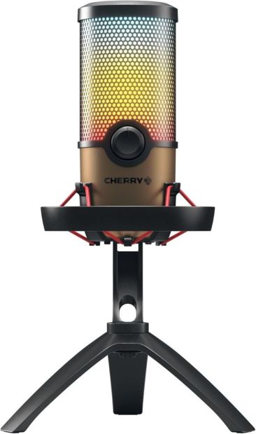 CHERRY UM 9.0 PRO USB Mikrofon mit RGB Gaming Microphone Streaming Podcast CHERRY UM 9.0 PRO USB Mikrofon mit RGB Gaming Microphone Streaming Podcast