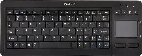 Speedlink (B-WARE)   Futura kabellose Multimedia-Tastatur mit Trackball-Funktion