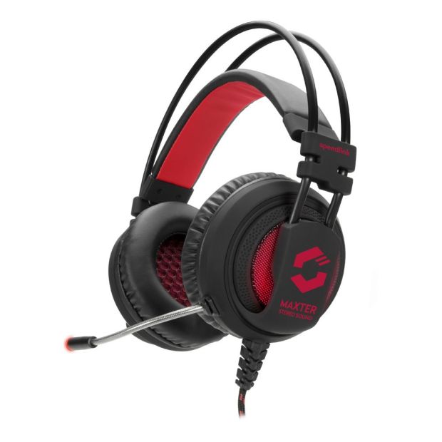 SPEEDLINK Maxter Gaming Kopfhörer mit Mikrofon LED 3.5mm Headset für PC (B-Ware) SPEEDLINK Maxter Gaming Kopfhörer mit Mikrofon LED 3.5mm Headset für PC (B-Ware)