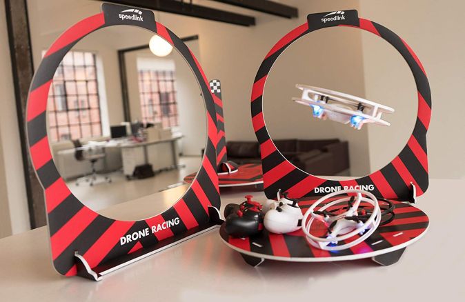 SPEEDLINK Racing 2er Drohnen Spiel Set RC Flugzeug Fernbedienung SPEEDLINK Racing 2er Drohnen Spiel Set RC Flugzeug Fernbedienung
