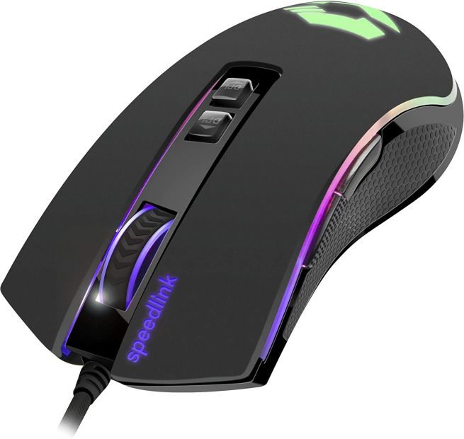 SPEEDLINK ORIOS LED RGB PROFI Gaming Maus 10 000 DPI Mouse für PC (B-Ware)
