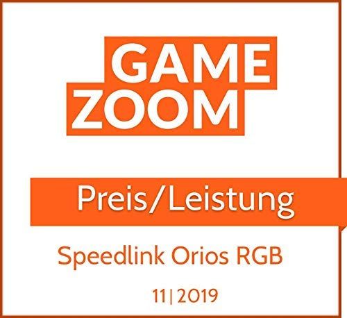 SPEEDLINK ORIOS LED RGB PROFI Gaming Maus 10 000 DPI Mouse für PC (B-Ware)