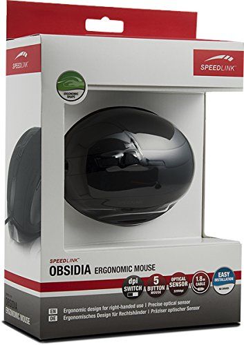 SPEEDLINK OBSIDIA Ergonomic Mouse, black SPEEDLINK OBSIDIA Ergonomic Mouse, black