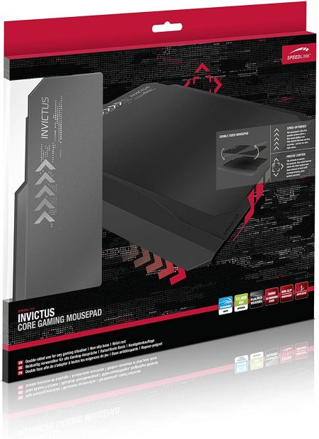 Speedlink Gaming SET Kudos Z-9 Maus + Invictus Gaming Mauspad [B-Ware]