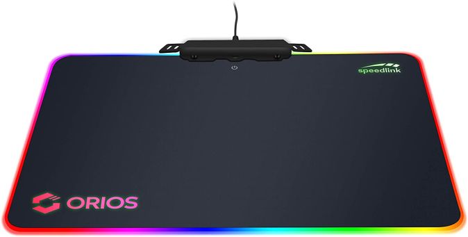 SPEEDLINK ORIOS RGB Gaming Mauspad Beleuchtet Mousepad für PC SPEEDLINK ORIOS RGB Gaming Mauspad Beleuchtet Mousepad für PC