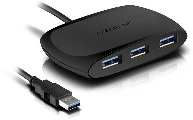 Speedlink SNAPPY USB Hub -Passiver 4-Port Hub mit USB 3.0 [B-WARE]