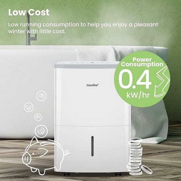 Comfee Luftentfeuchter mit Wifi Raumentfeuchter 3L Wassertank