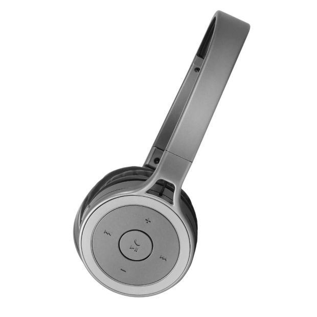 ISY BLUETOOTH kabellos On-ear Kopfhörer Bluetooth Titanium Headset
