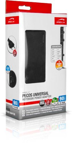 Speedlink PECOS (B-WARE) universelles Notebook-Netzteil Power Adapter 90 Watt