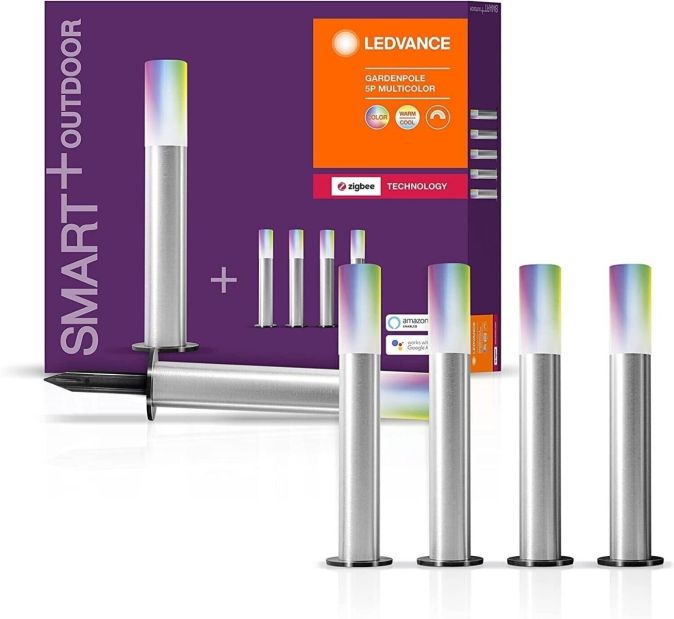 LEDVANCE® Smart ZigBee LED Gartenleuchte RGBW Erdspieß 3+5 Pole Set LEDVANCE® Smart ZigBee LED Gartenleuchte RGBW Erdspieß 3+5 Pole Set